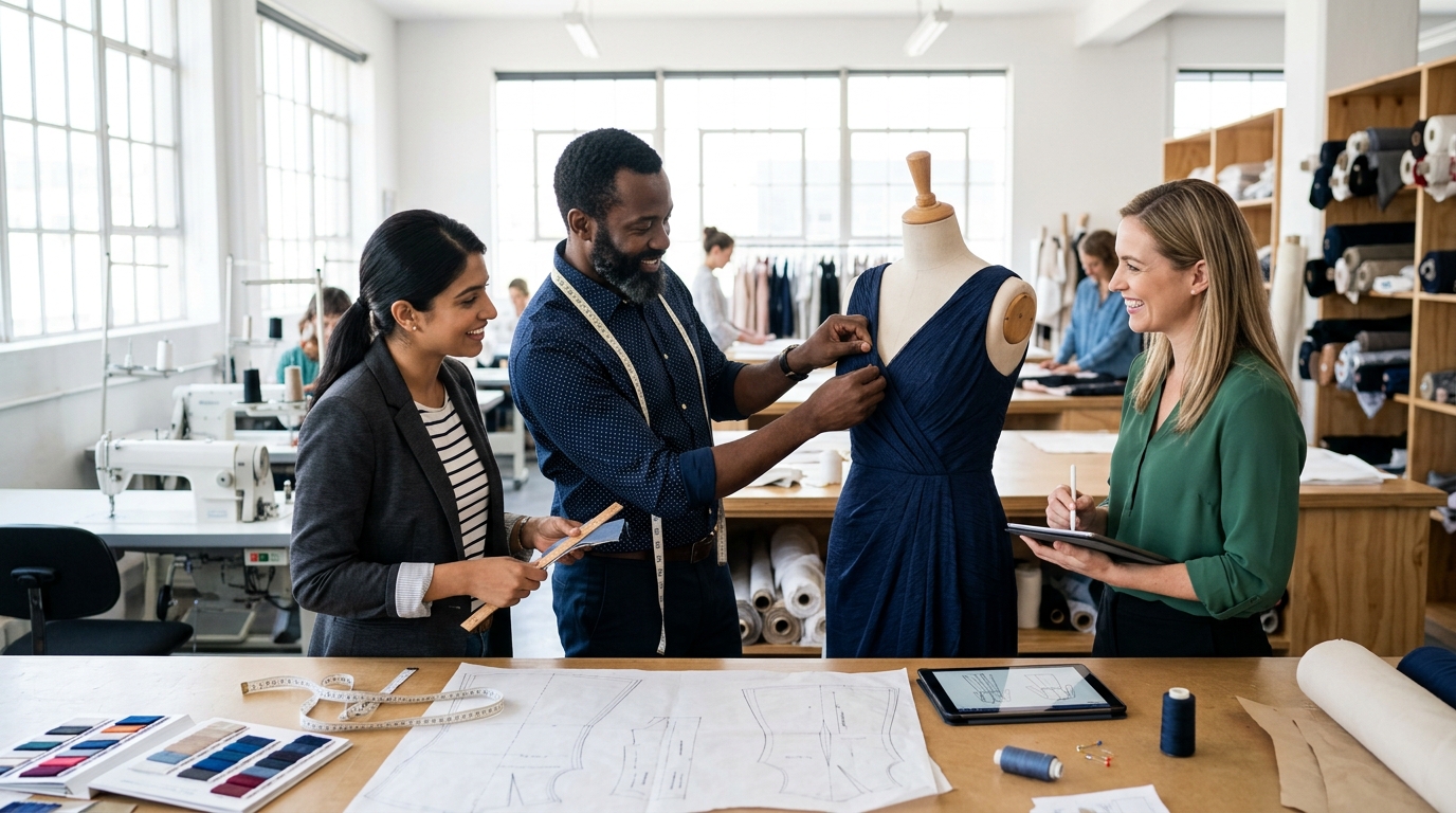 Our Skilled Garment Design and Quality Control Team